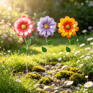 metal flower stake