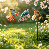 metal bird stake